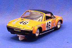 Slotcars66 Porsche 914/6 1/32nd scale scratch built slot car #46 Le Mans 1971  